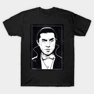 DRACULA (1931) (Black and White) T-Shirt